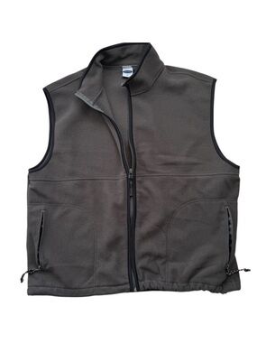 Old Navy Grey Fleece Men’s Vest Outdoor Size XL